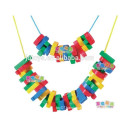 JQ1042 Hotsale DIY Kids Educational Wisdom Plastic Puzzle Beads